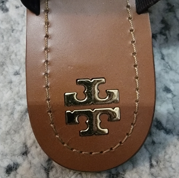Tory Burch Patos Disk Sandal - Brown leather - Picture 7 of 9